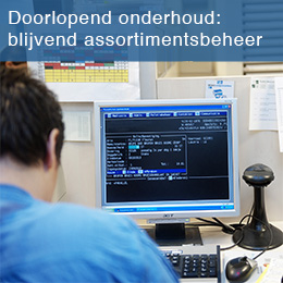 Doorlopend onderhoud: blijvend assortimentsbeheer